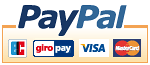 Wir akzeptieren Zahlungen via PayPal